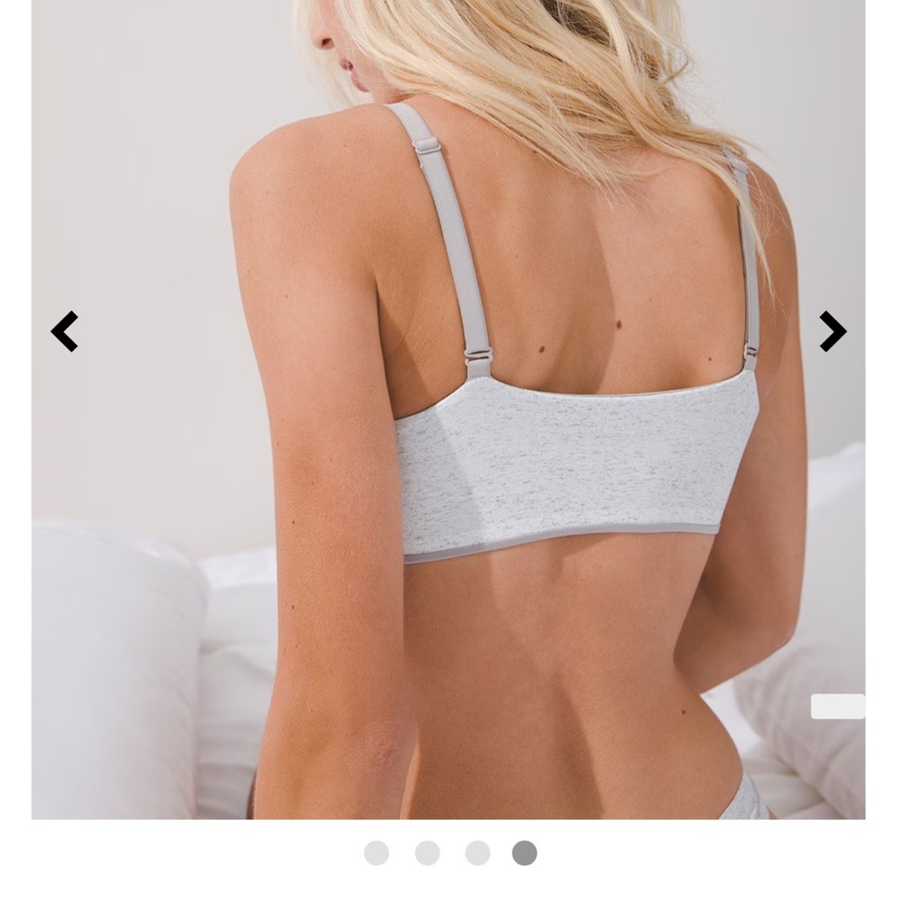 NWT Soma Embraceable Reversible Soft Bralette Wireless Large Raphael Red #0586 - Picture 8 of 9